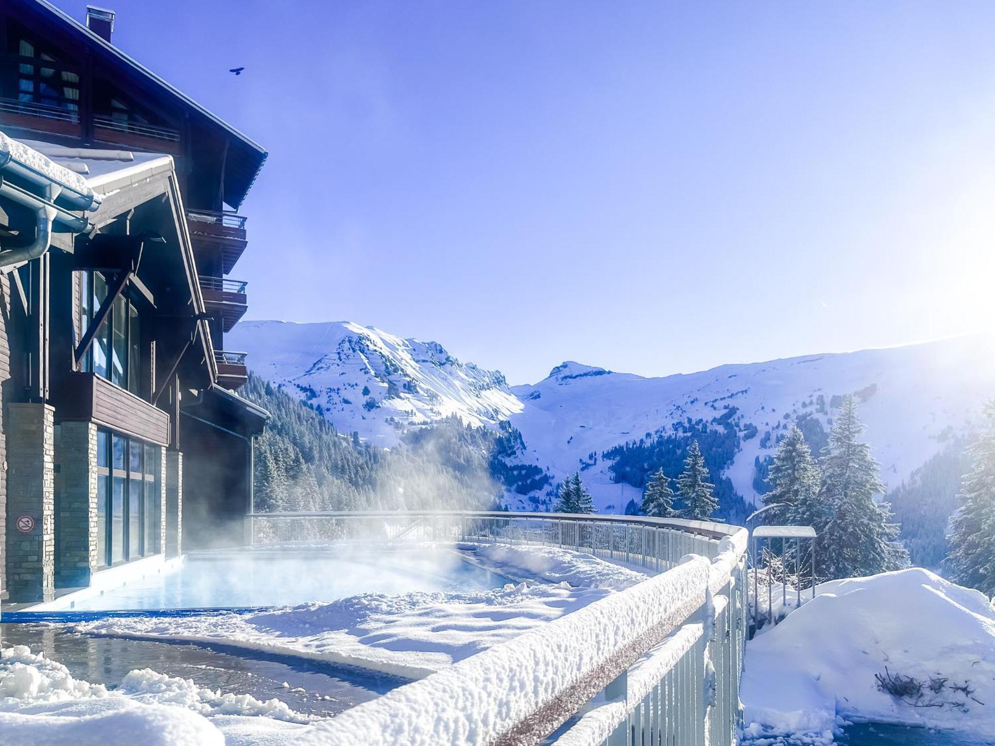 Large One-Bedroom Apartment, Wheelchair Adapted, Les Terrasses D'Eos Flaine Exteriér fotografie