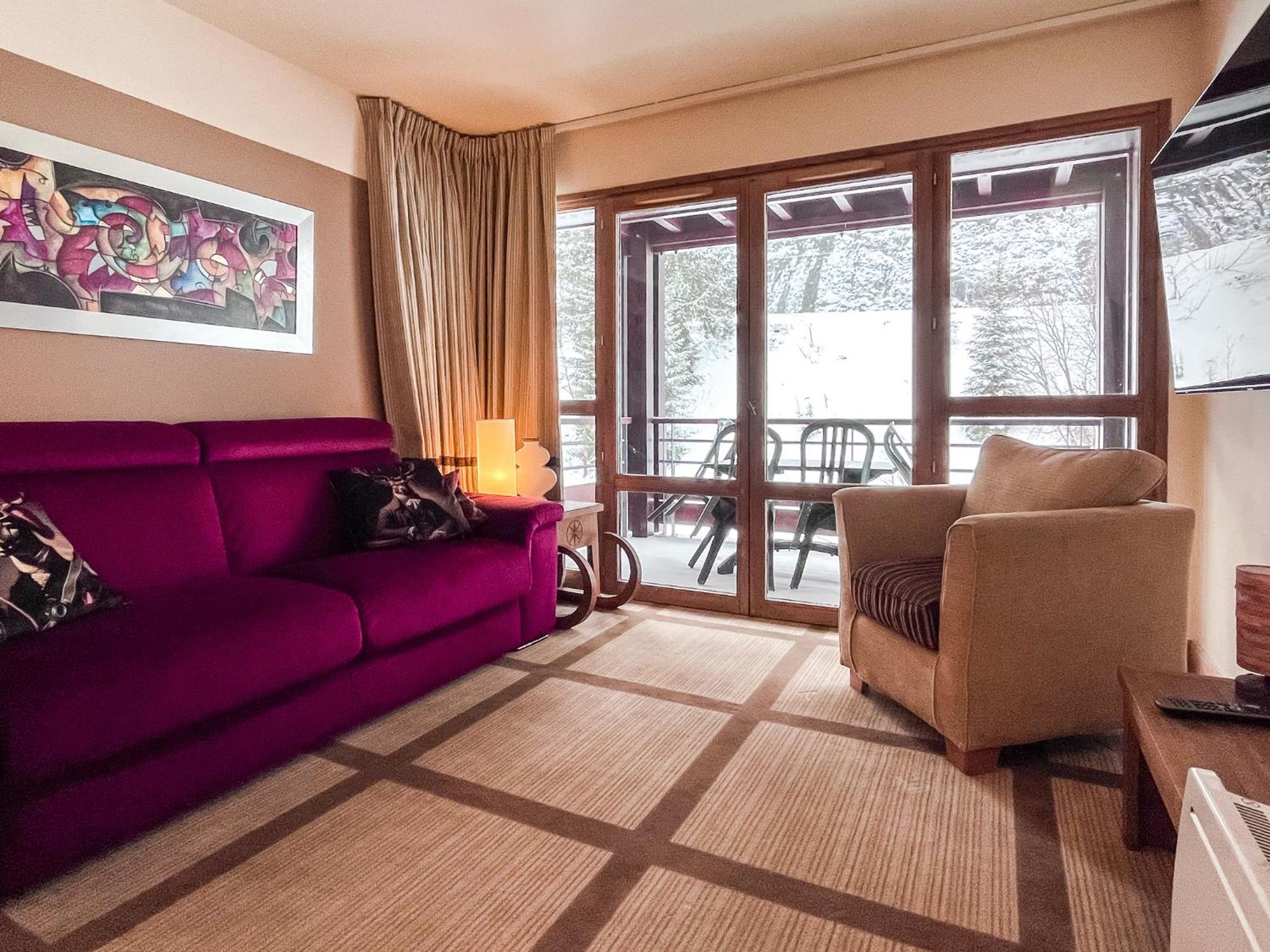 Large One-Bedroom Apartment, Wheelchair Adapted, Les Terrasses D'Eos Flaine Exteriér fotografie