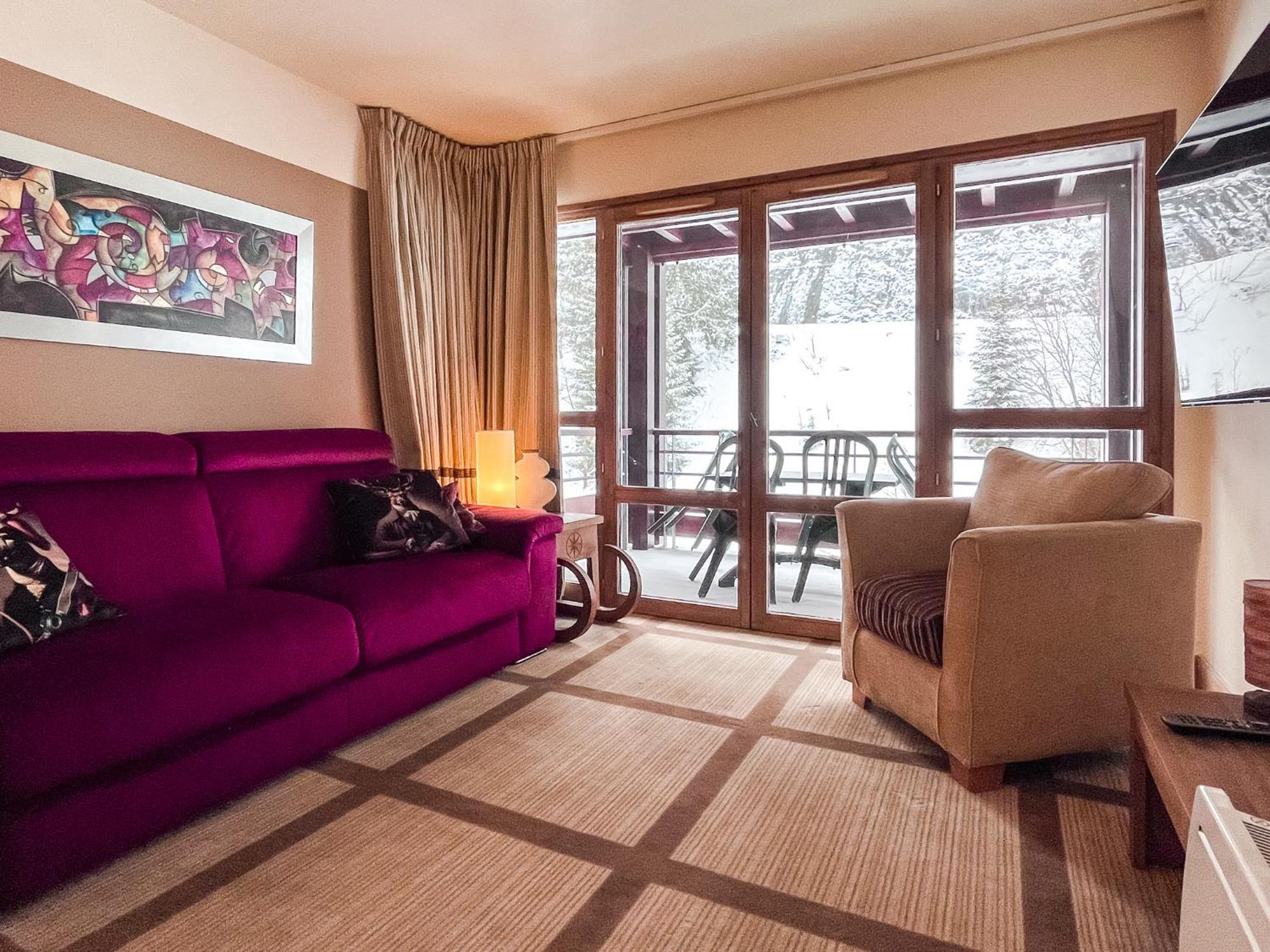 Large One-Bedroom Apartment, Wheelchair Adapted, Les Terrasses D'Eos Flaine Exteriér fotografie