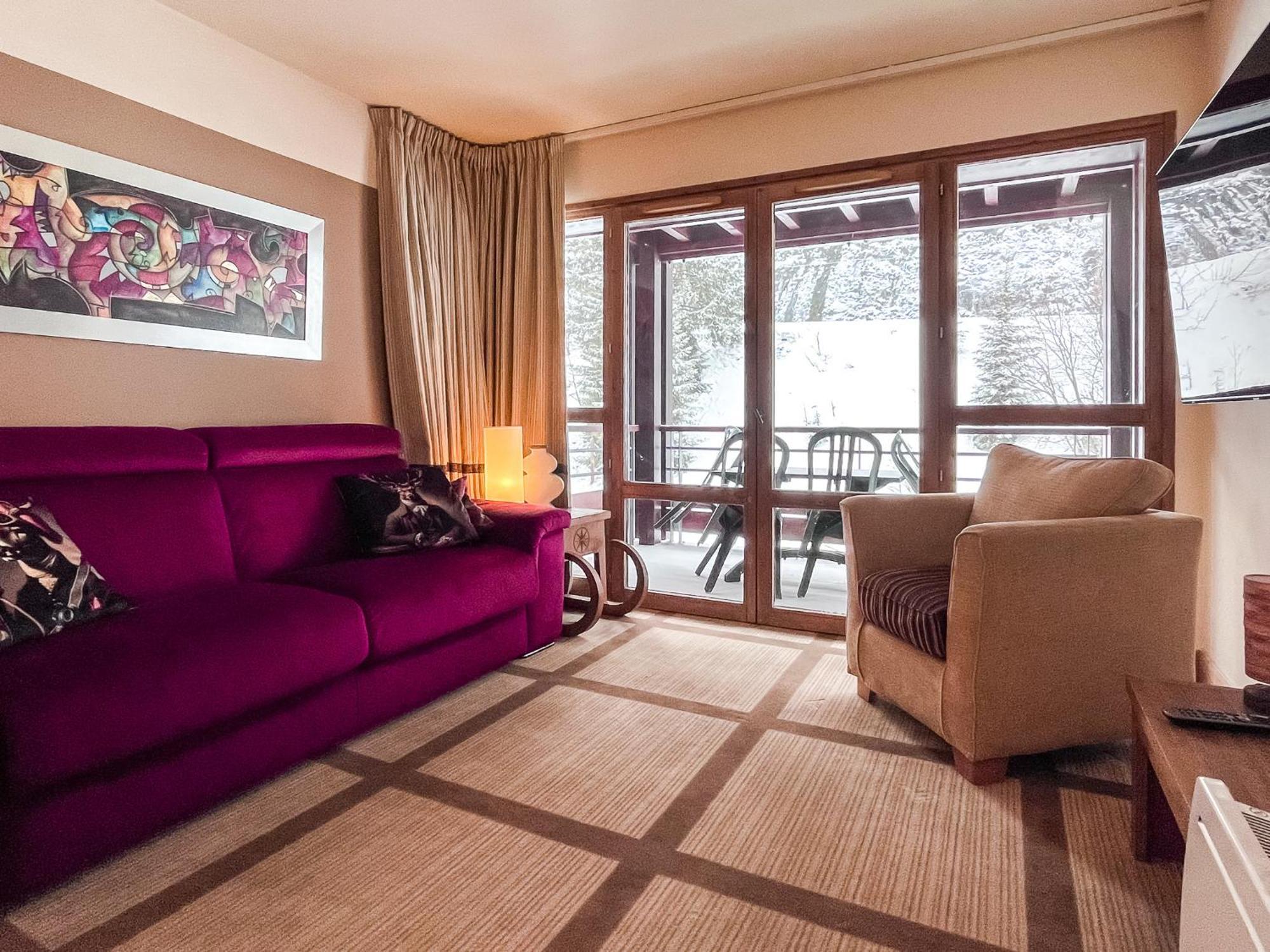 Large One-Bedroom Apartment, Wheelchair Adapted, Les Terrasses D'Eos Flaine Exteriér fotografie