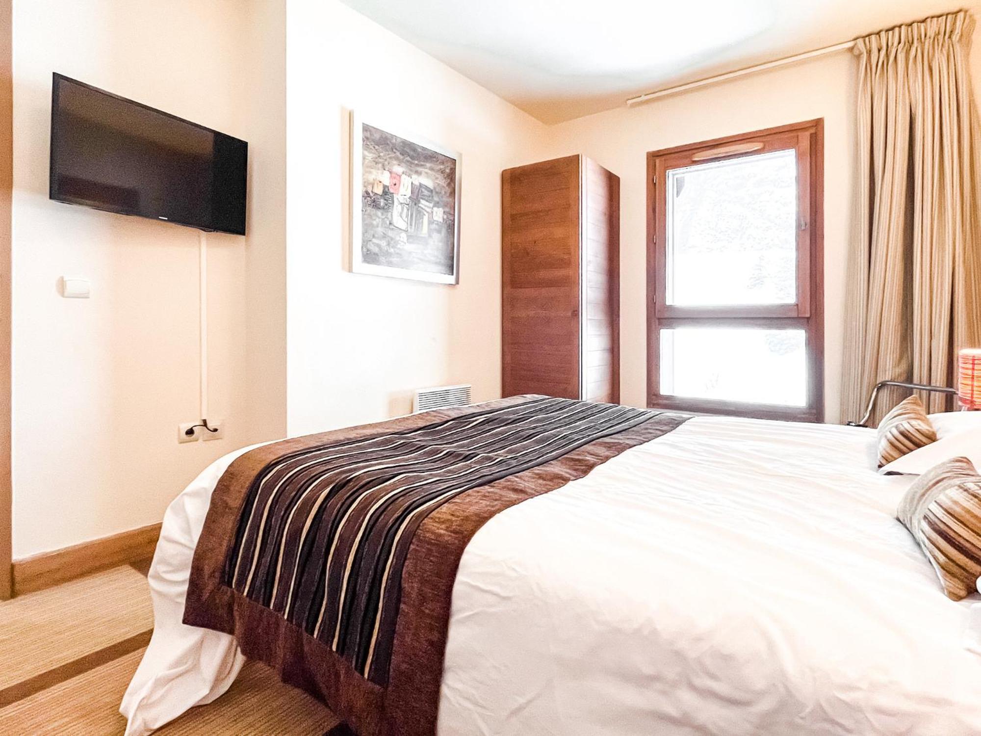 Large One-Bedroom Apartment, Wheelchair Adapted, Les Terrasses D'Eos Flaine Exteriér fotografie