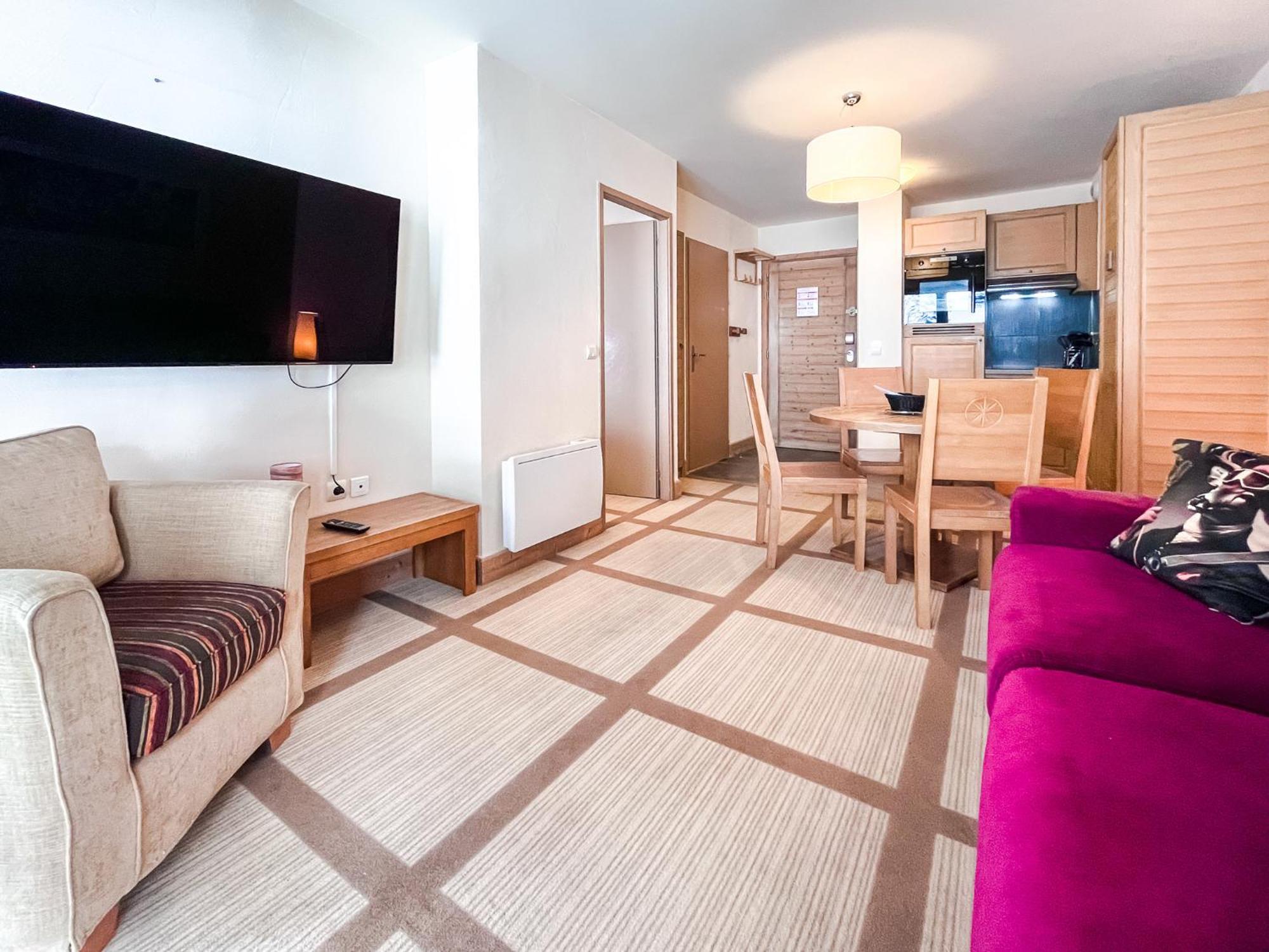 Large One-Bedroom Apartment, Wheelchair Adapted, Les Terrasses D'Eos Flaine Exteriér fotografie