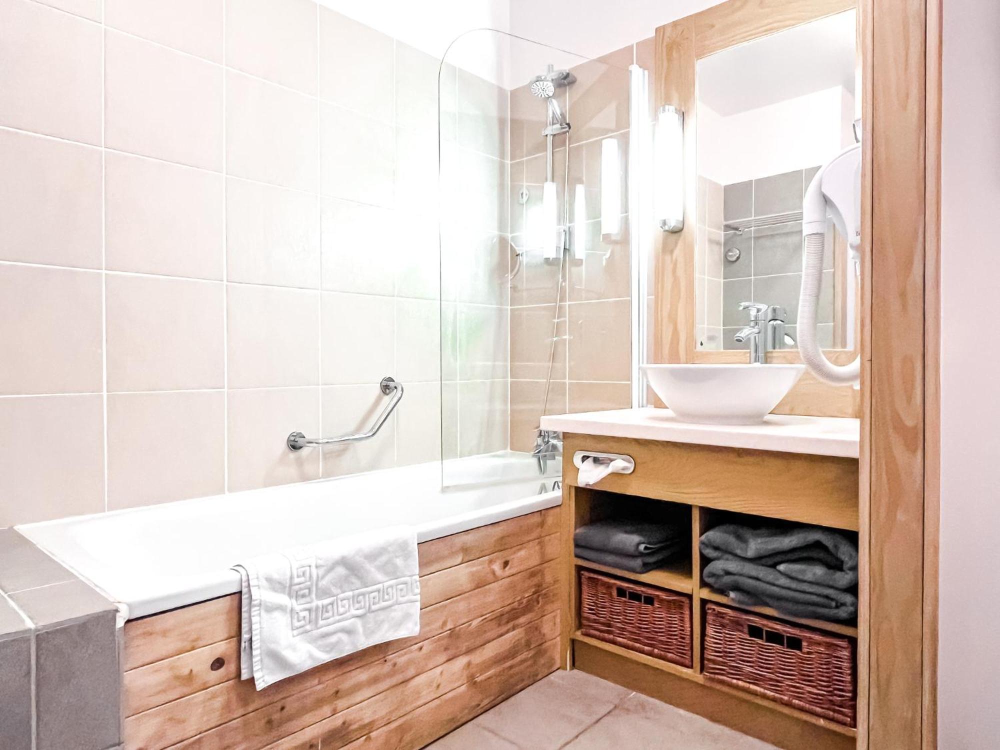 Large One-Bedroom Apartment, Wheelchair Adapted, Les Terrasses D'Eos Flaine Exteriér fotografie