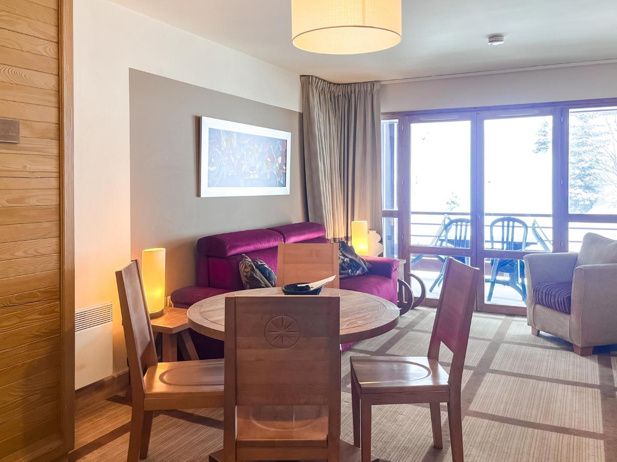 Large One-Bedroom Apartment, Wheelchair Adapted, Les Terrasses D'Eos Flaine Exteriér fotografie