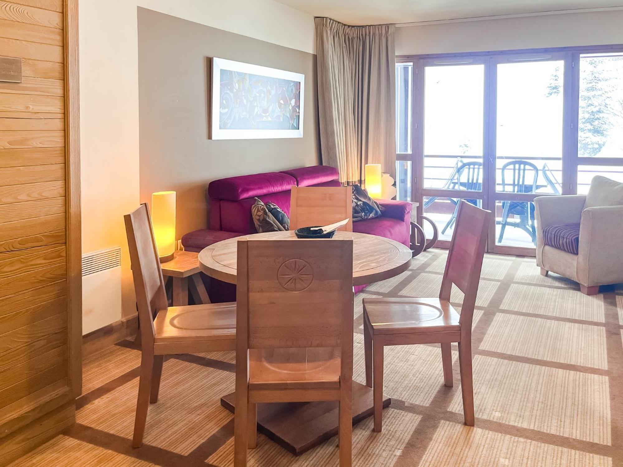 Large One-Bedroom Apartment, Wheelchair Adapted, Les Terrasses D'Eos Flaine Exteriér fotografie