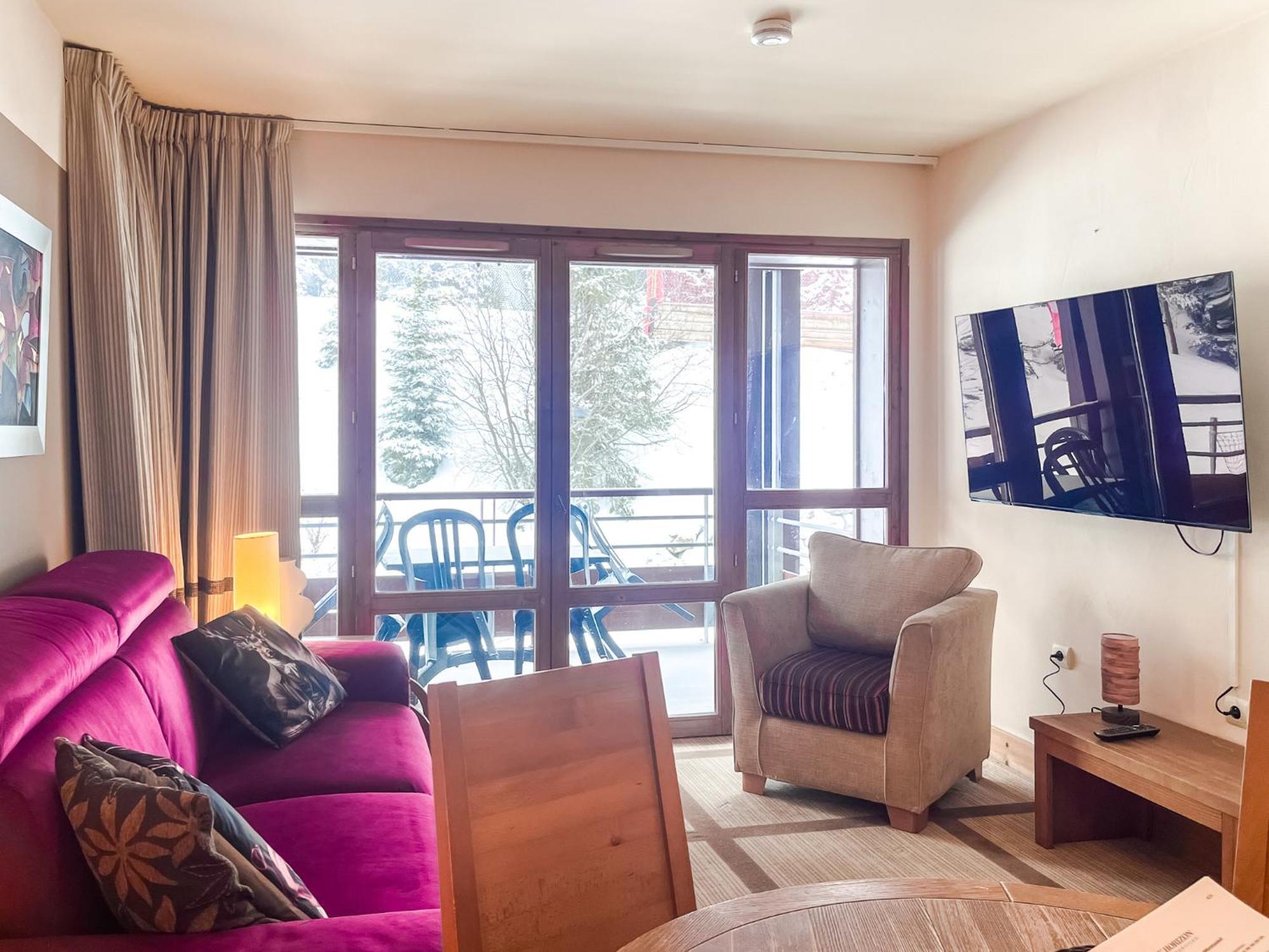 Large One-Bedroom Apartment, Wheelchair Adapted, Les Terrasses D'Eos Flaine Exteriér fotografie